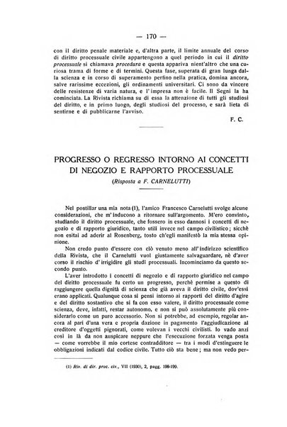 Rivista di diritto processuale civile