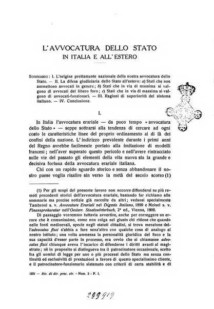 Rivista di diritto processuale civile