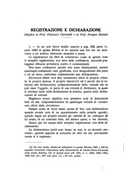 Rivista di diritto processuale civile