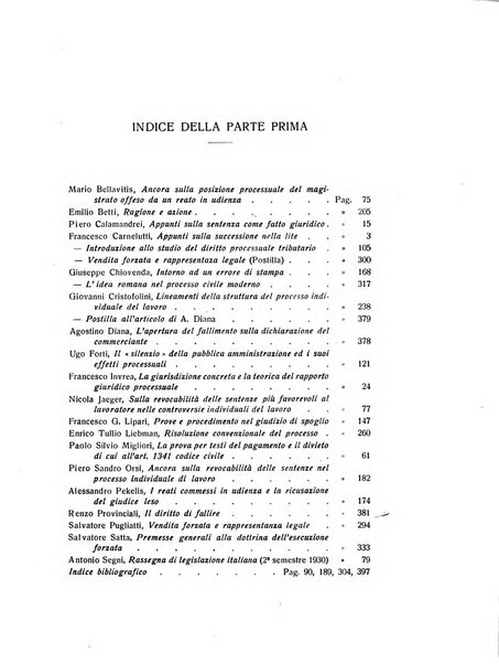 Rivista di diritto processuale civile