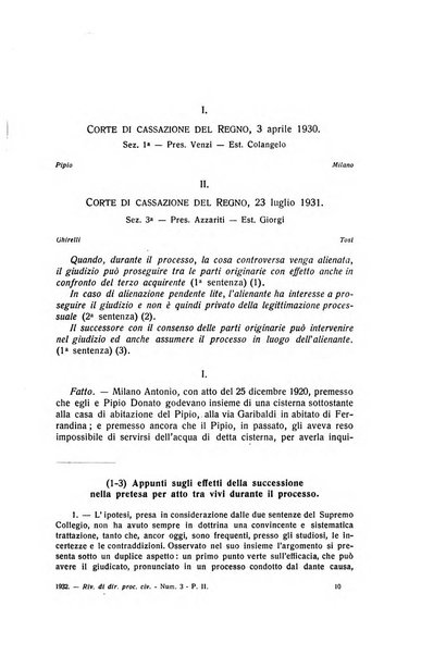 Rivista di diritto processuale civile