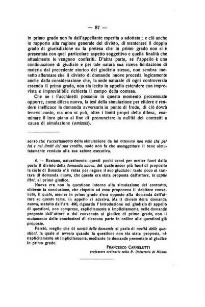 Rivista di diritto processuale civile