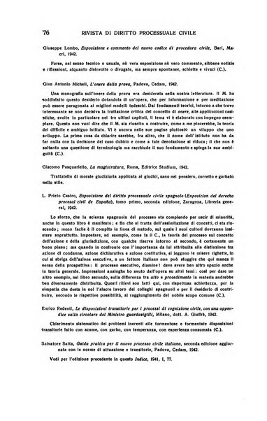 Rivista di diritto processuale civile