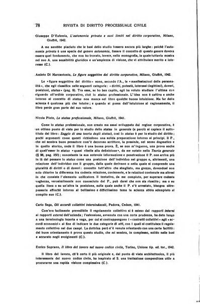 Rivista di diritto processuale civile