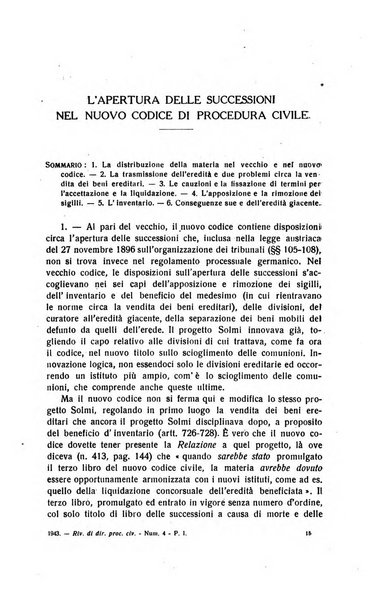 Rivista di diritto processuale civile