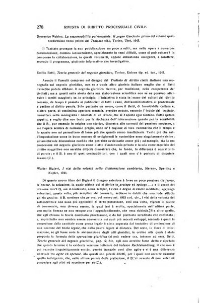 Rivista di diritto processuale civile