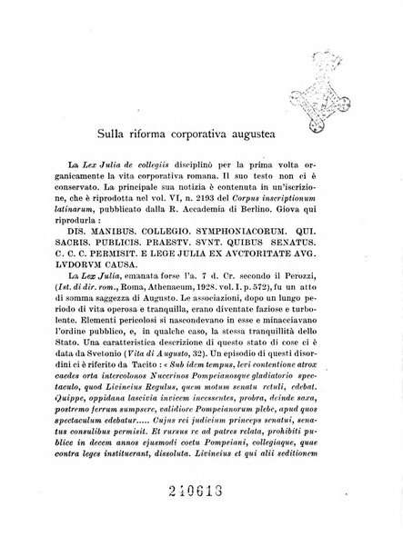 Archivio di studi corporativi