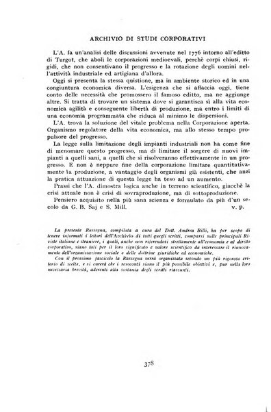 Archivio di studi corporativi