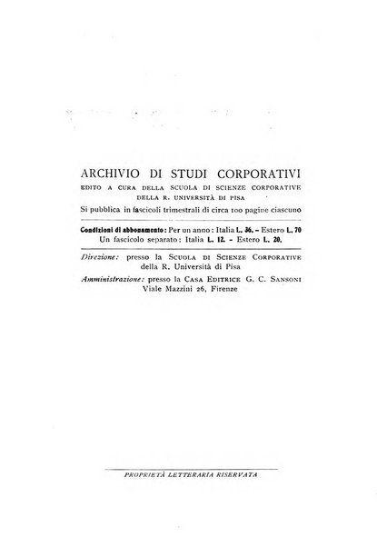 Archivio di studi corporativi