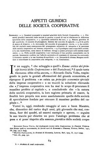 Archivio di studi corporativi