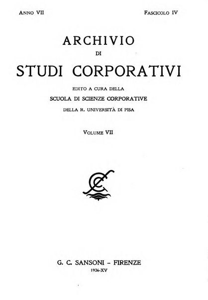 Archivio di studi corporativi