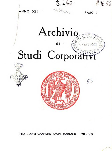 Archivio di studi corporativi