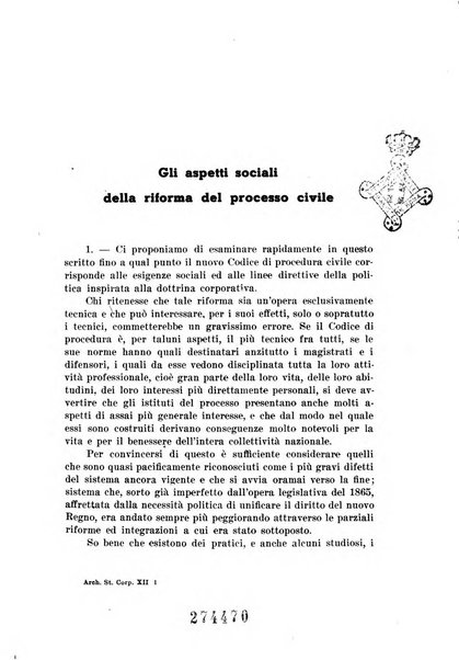 Archivio di studi corporativi