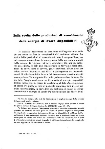 Archivio di studi corporativi