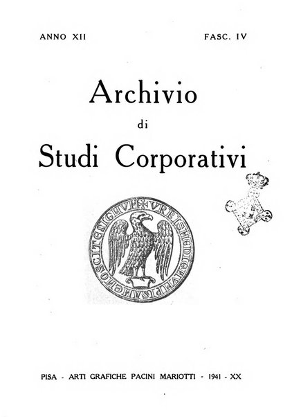 Archivio di studi corporativi