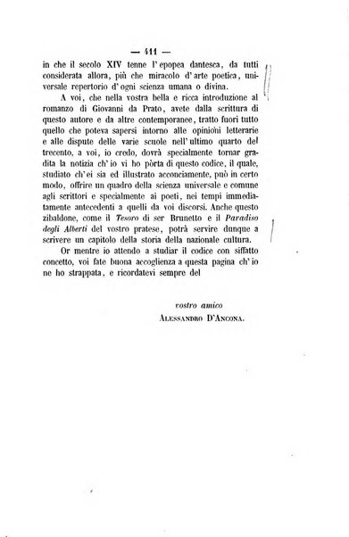 Il propugnatore studi filologici, storici e bibliografici