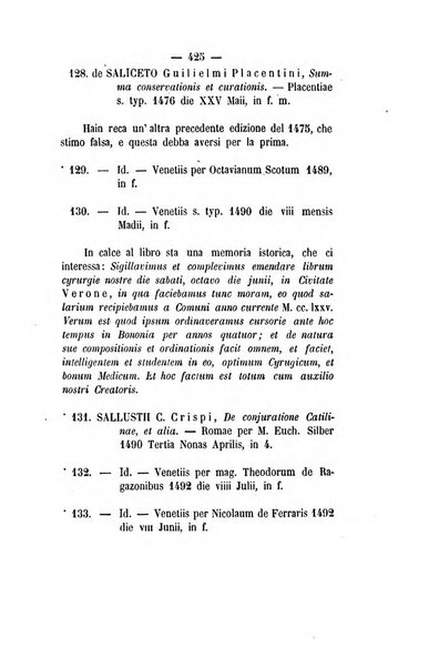 Il propugnatore studi filologici, storici e bibliografici