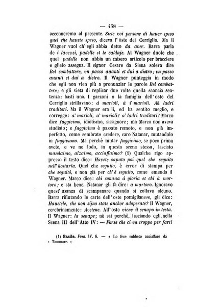 Il propugnatore studi filologici, storici e bibliografici