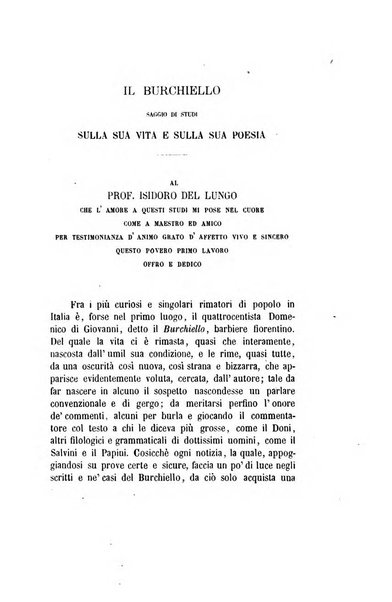 Il propugnatore studi filologici, storici e bibliografici