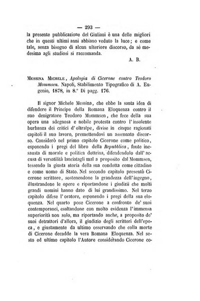 Il propugnatore studi filologici, storici e bibliografici