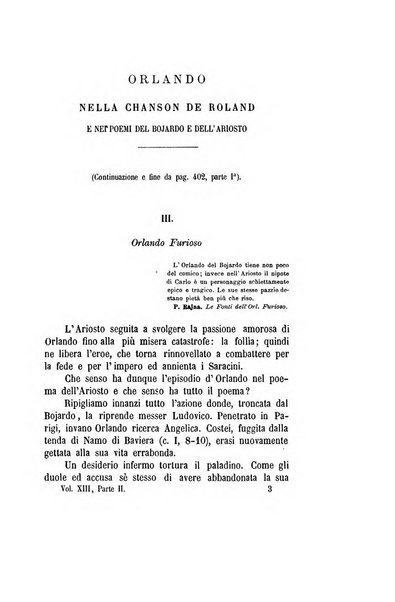 Il propugnatore studi filologici, storici e bibliografici