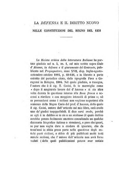 Il propugnatore studi filologici, storici e bibliografici