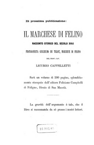 Il propugnatore studi filologici, storici e bibliografici