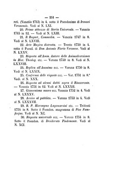 Il propugnatore studi filologici, storici e bibliografici