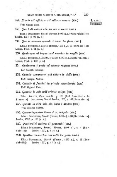 Il propugnatore studi filologici, storici e bibliografici