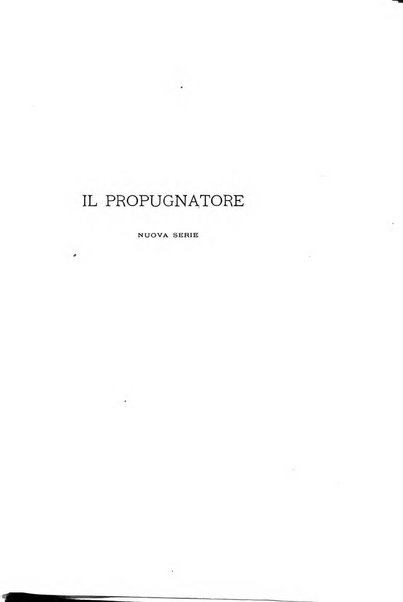 Il propugnatore studi filologici, storici e bibliografici