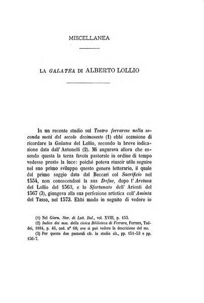 Il propugnatore studi filologici, storici e bibliografici