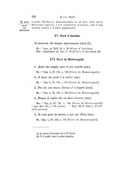 Il propugnatore studi filologici, storici e bibliografici