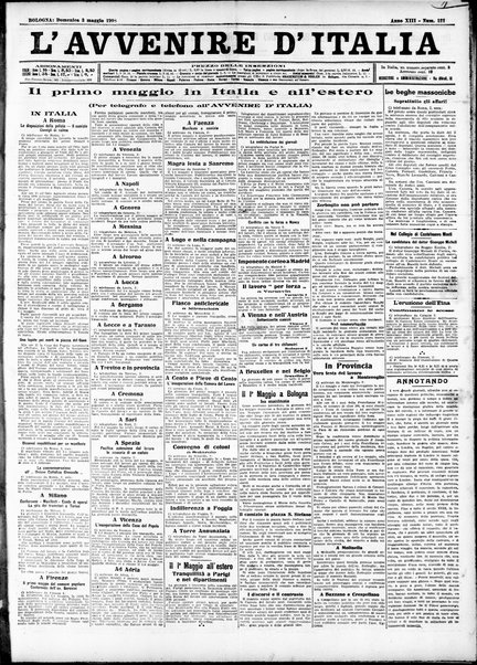 L'Avvenire d'Italia