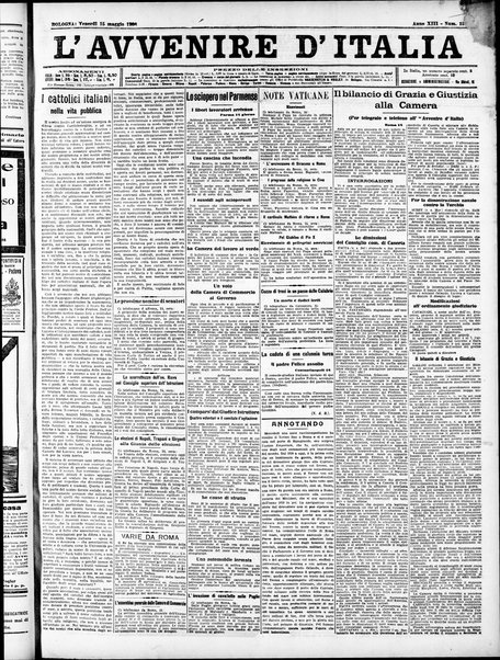 L'Avvenire d'Italia