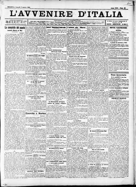 L'Avvenire d'Italia