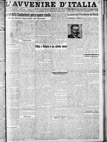 L'Avvenire d'Italia
