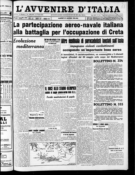 L'Avvenire d'Italia