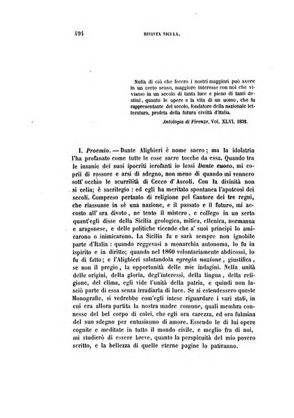 Rivista sicula di scienze, letteratura ed arti