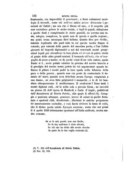 Rivista sicula di scienze, letteratura ed arti