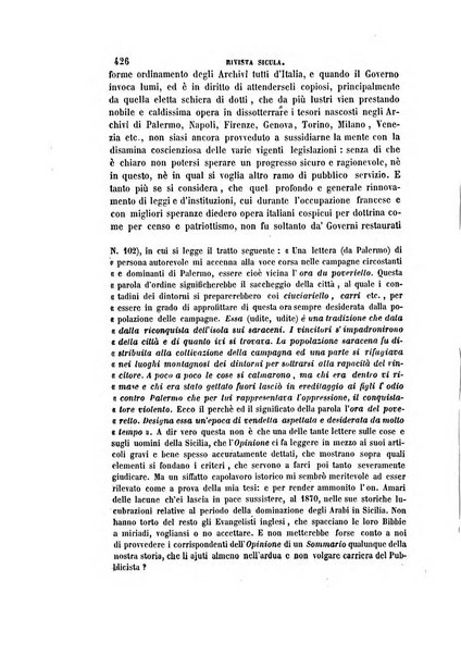 Rivista sicula di scienze, letteratura ed arti