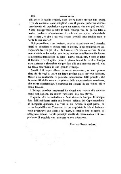 Rivista sicula di scienze, letteratura ed arti