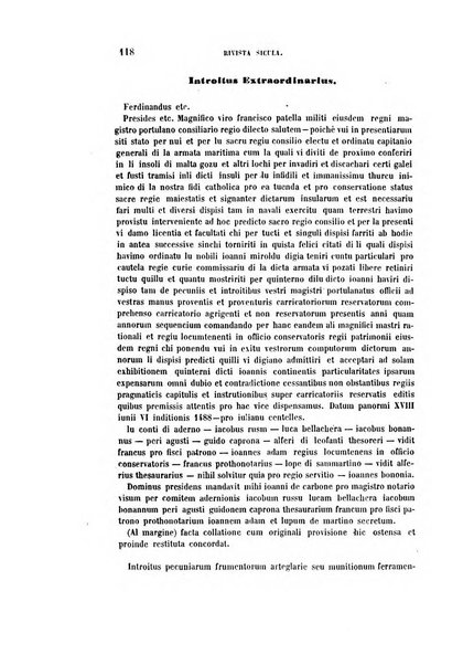 Rivista sicula di scienze, letteratura ed arti