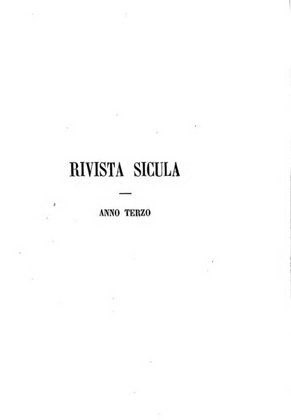 Rivista sicula di scienze, letteratura ed arti