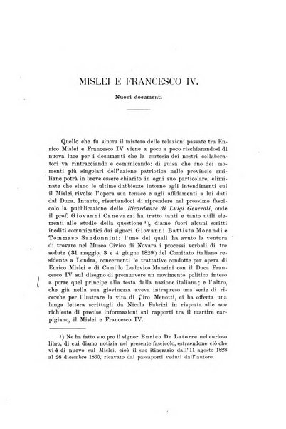 Archivio emiliano del Risorgimento nazionale periodico trimestrale