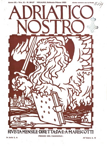 Adriatico nostro rivista mensile