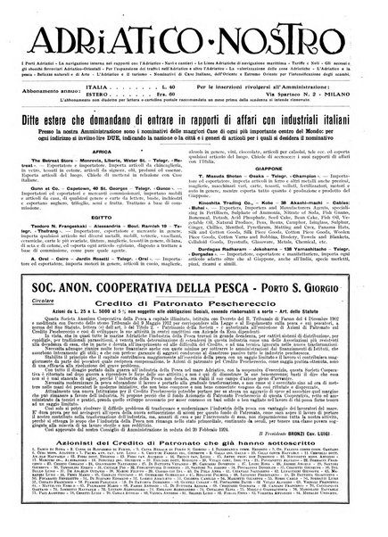 Adriatico nostro rivista mensile