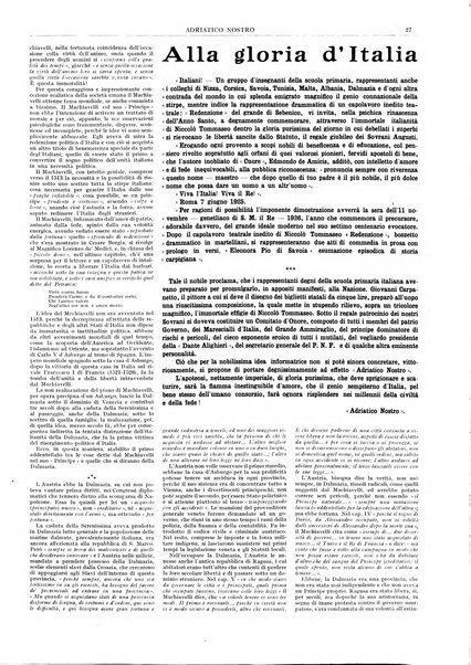 Adriatico nostro rivista mensile