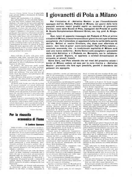 Adriatico nostro rivista mensile