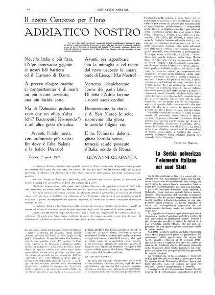 Adriatico nostro rivista mensile