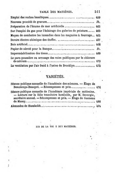 L'année scientifique et industrielle ou Exposé annuel des travaux scientifiques, des inventions et des principales applications de la science a l'industrie et aux arts, qui ont attiré l'attention publique en France et a l'etranger